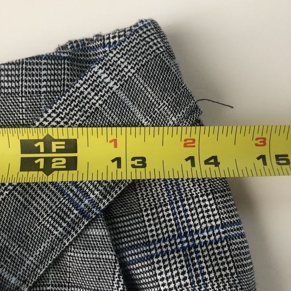 Joe Benbasset Pull On Plaid Pants  Women’s Small Elastic waist with Tie front - Picture 6 of 9